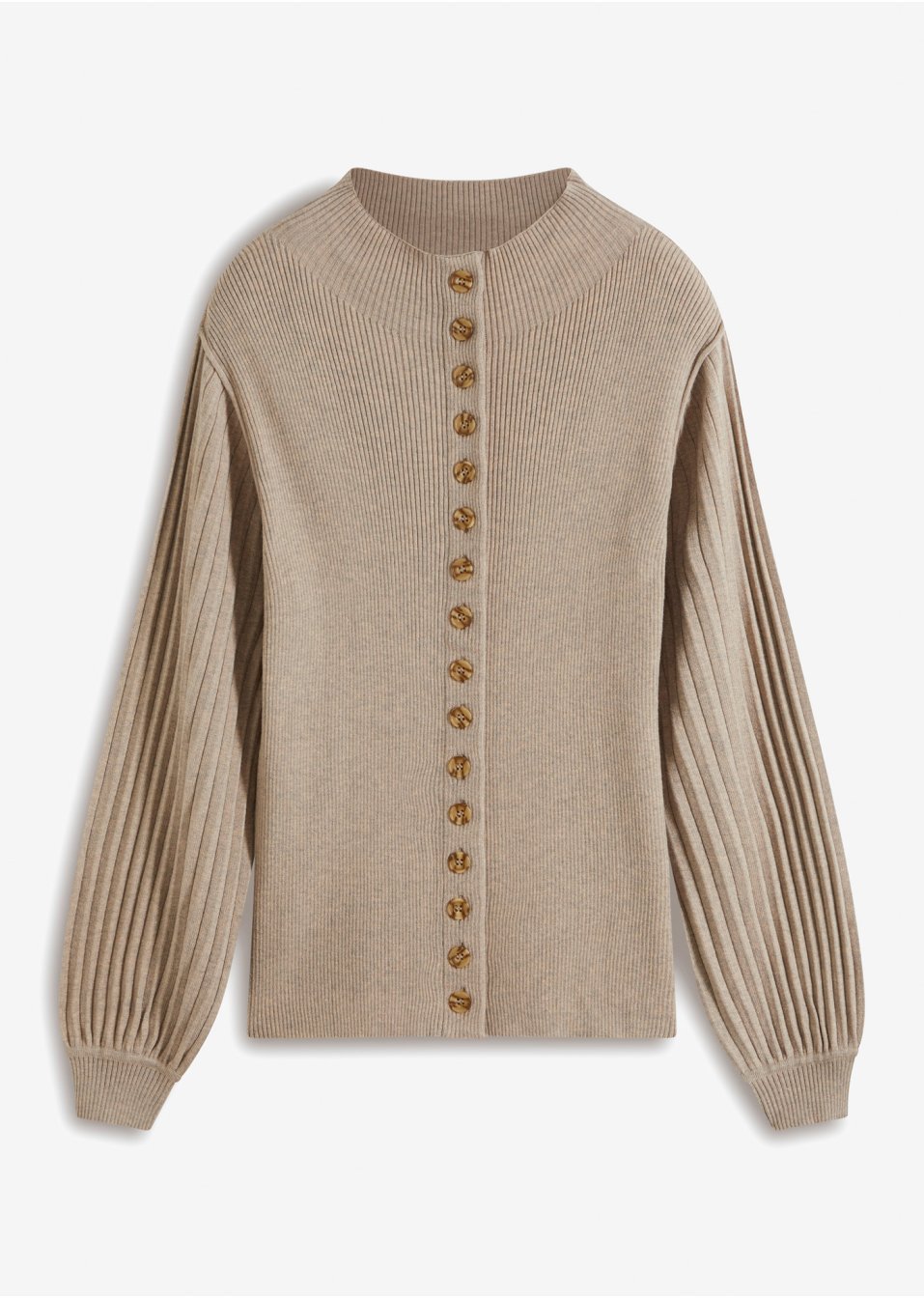 Pull à patte de boutonnage