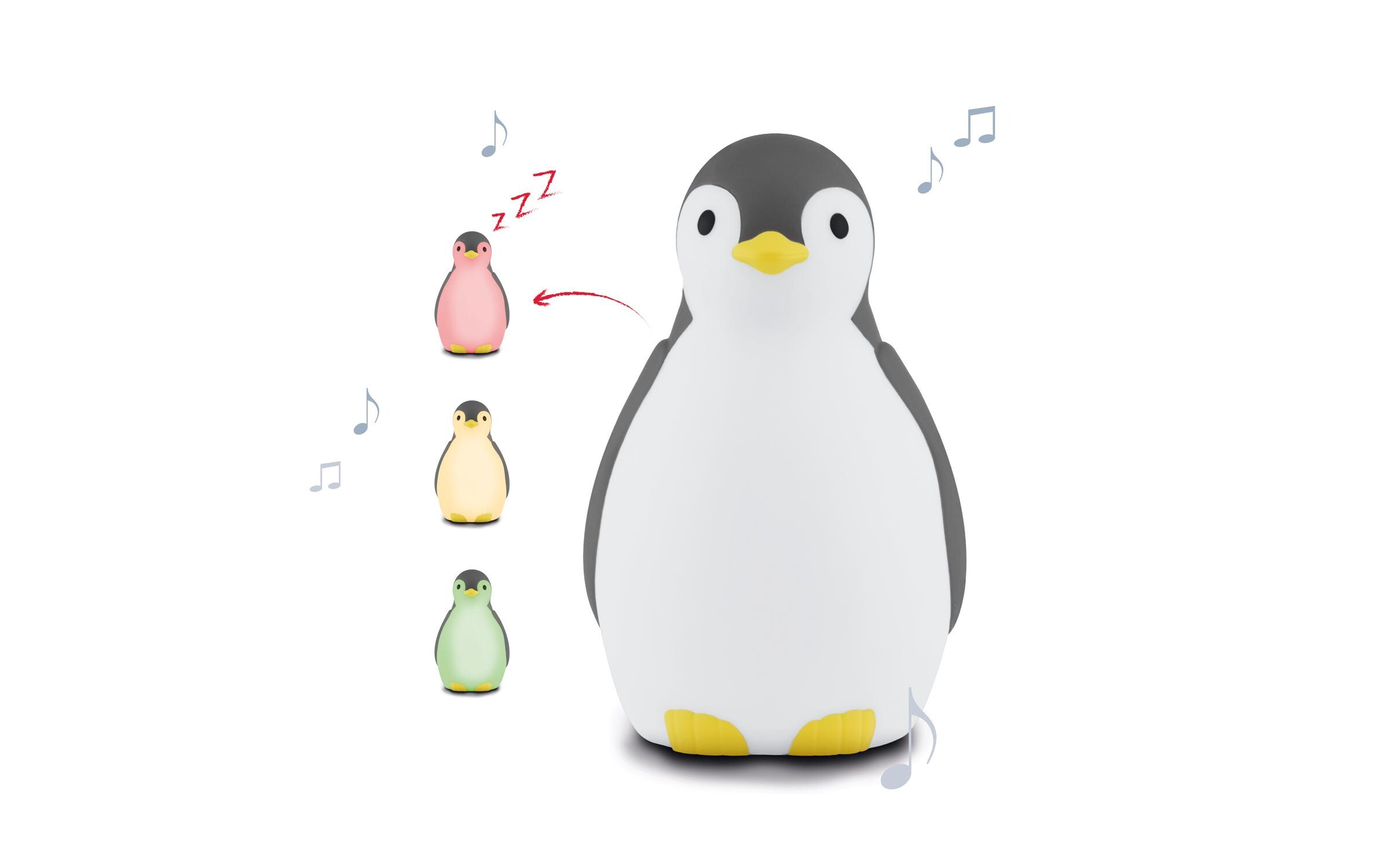 Wecker Schlaftrainer Pinguin PamSchlaftrainer mit Nachtlicht und kabellosem Lautsprecher