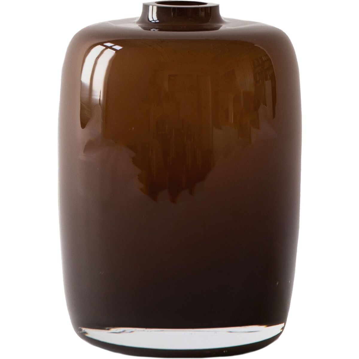 Verona vase, brun
