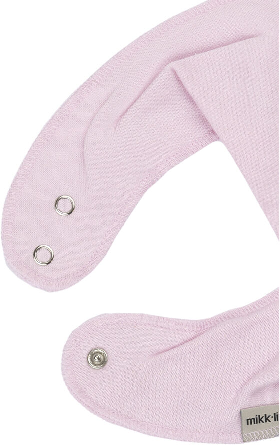 Mikk-Line Cotton Bibs - Triangle Baby pink