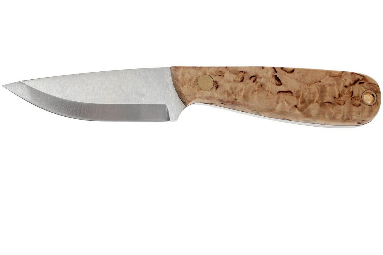 Brisa Necker 70 - Curly Birch - Leather sheath - 9800