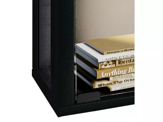 Vitrine murale Vitrine suspendue en verre Udina