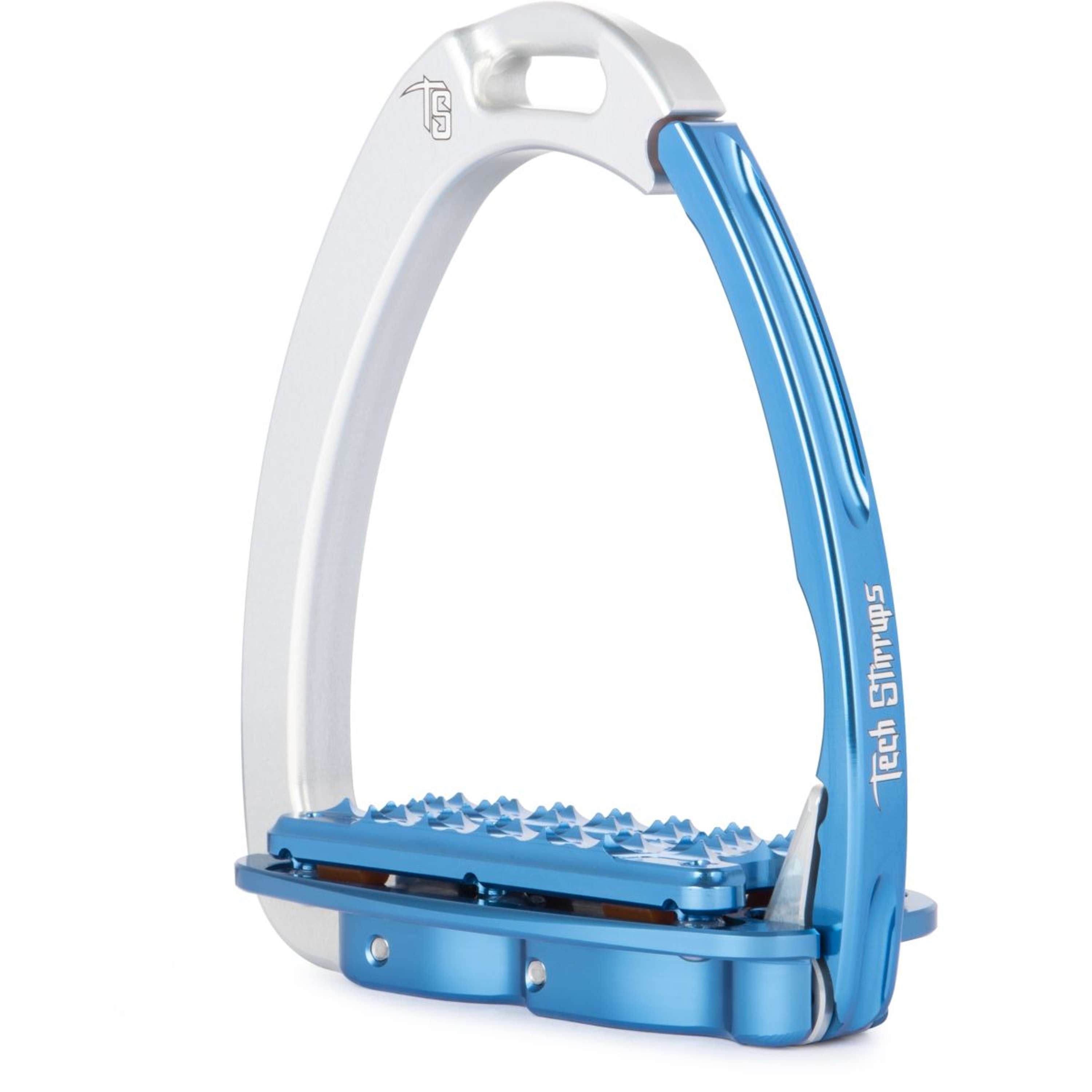 Tech Stirrups Stijgbeugels Venice Plus EVO Zilver/Blauw