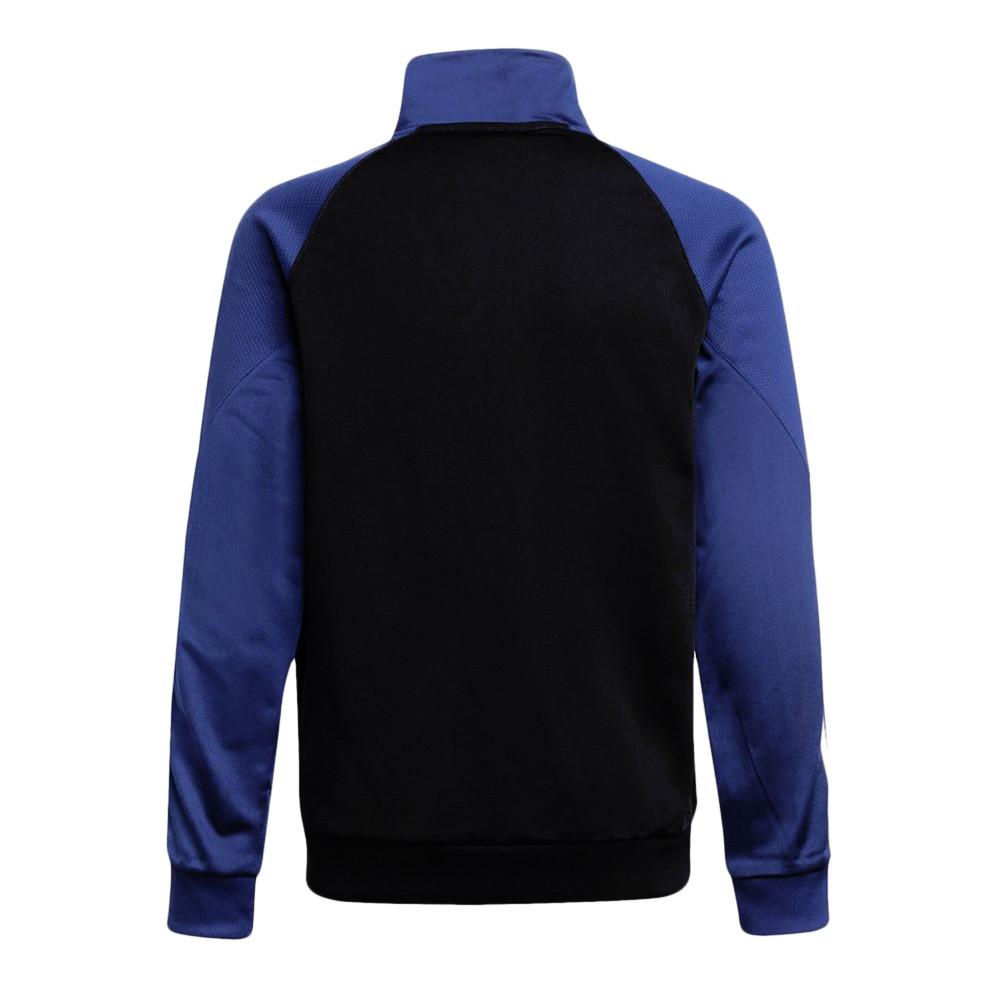 Adidas Veste de survêtement Noir/Bleu Garçon Adidas Track Top