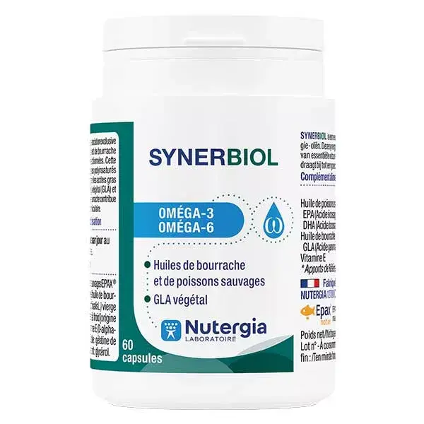 Nutergia Synerbiol 60 cápsulas