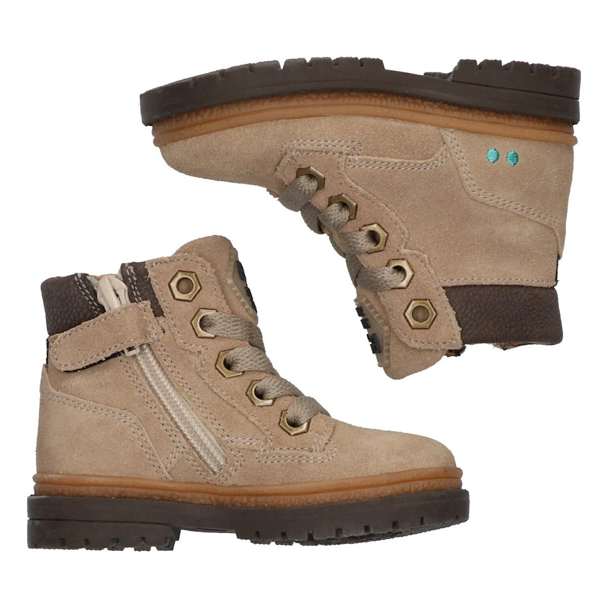 Thijs Trail - Biker Boots Bunnies Taupe