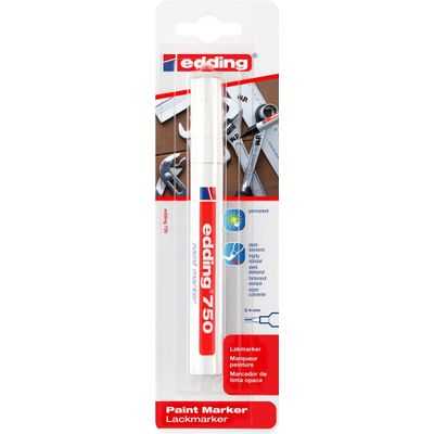 Edding 750 paint - Marqueur peinture - blanc