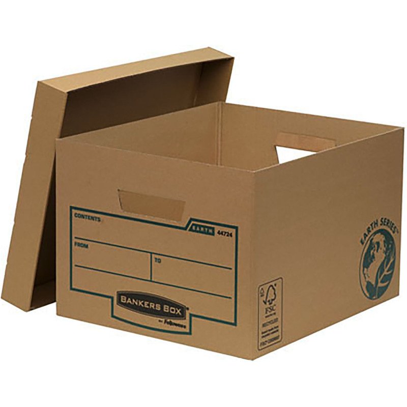 Caisse archives carton Bankers Box by Fellowes H 25,70 x L 41 x P 32,60 cm