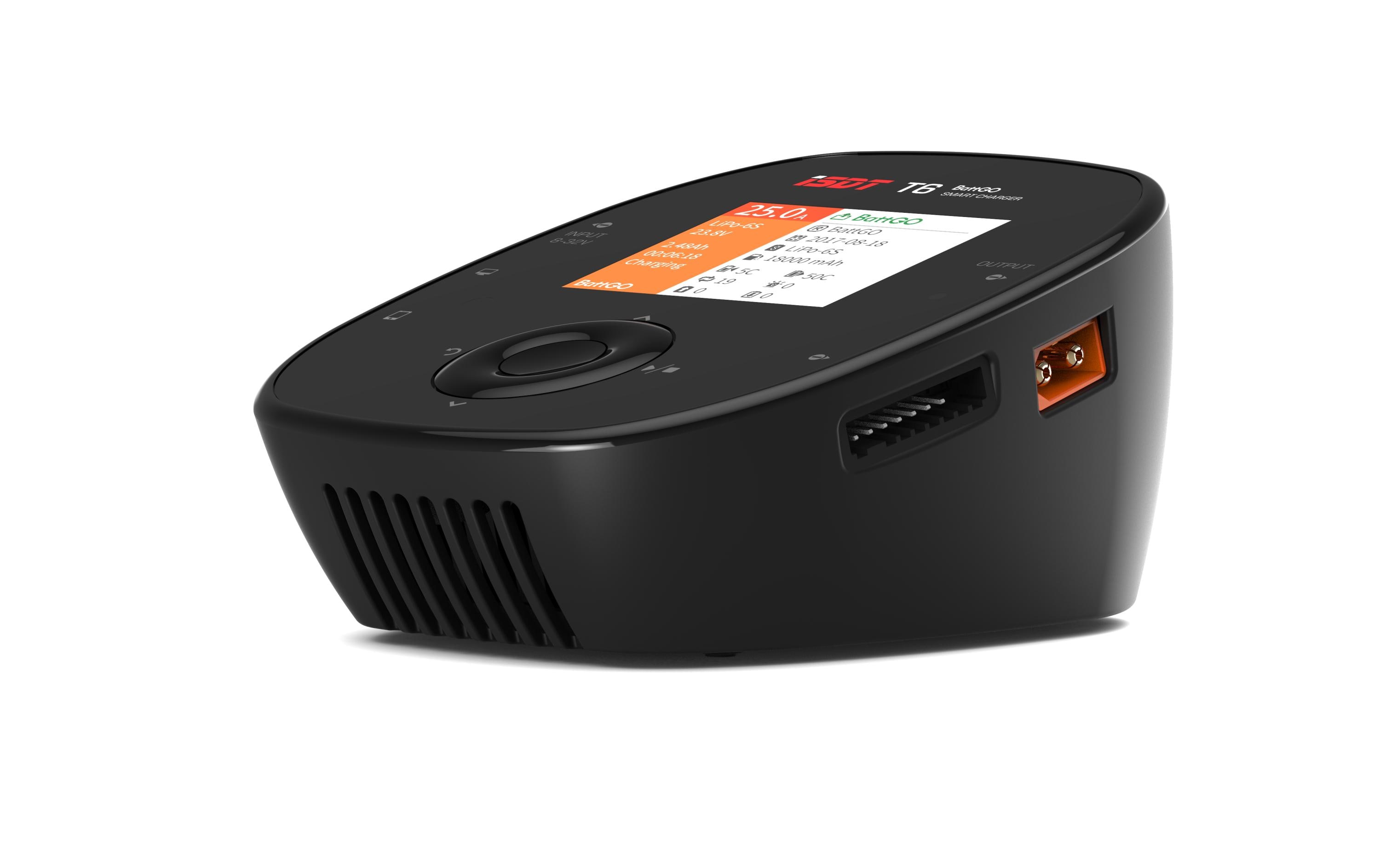 Ladegerät T6 780W DC, 1-6SKompaktes DC Ladegerät für 1-6S LiPo Akkus