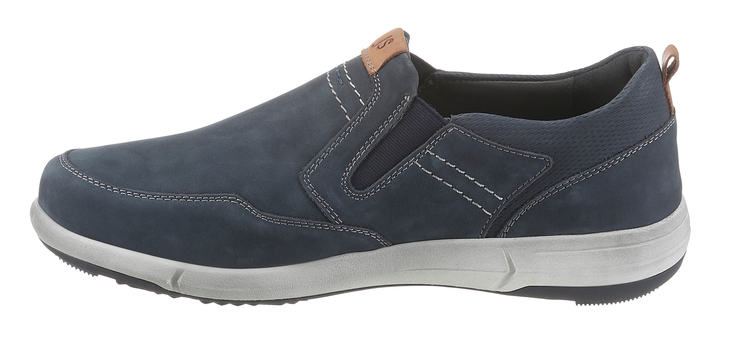Josef Seibel Slipper »Enrico 04«  Komfortschuh, Schlupfschuh mit dezenten Kontrastdetails