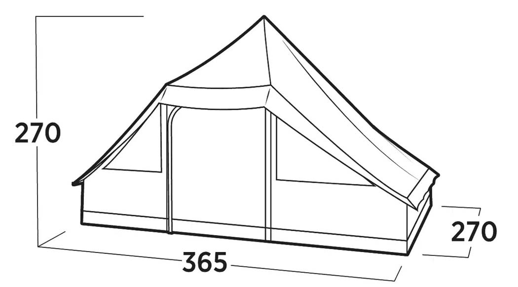 Easy Camp Glocken Familienzelt für 8 Personen