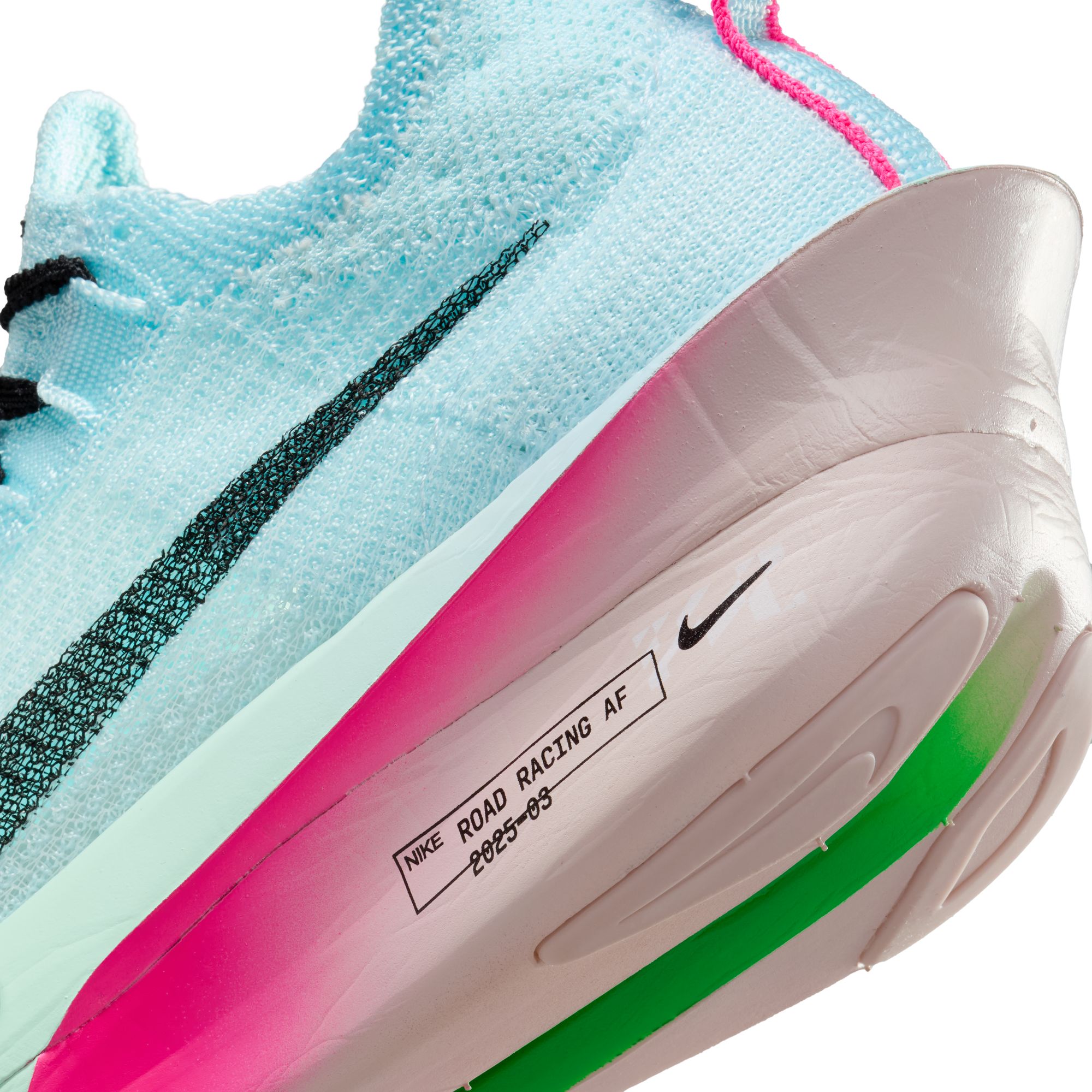 Alphafly 3 Dame 400/Glacier Blue/Mint Foam/Green Shock/Black