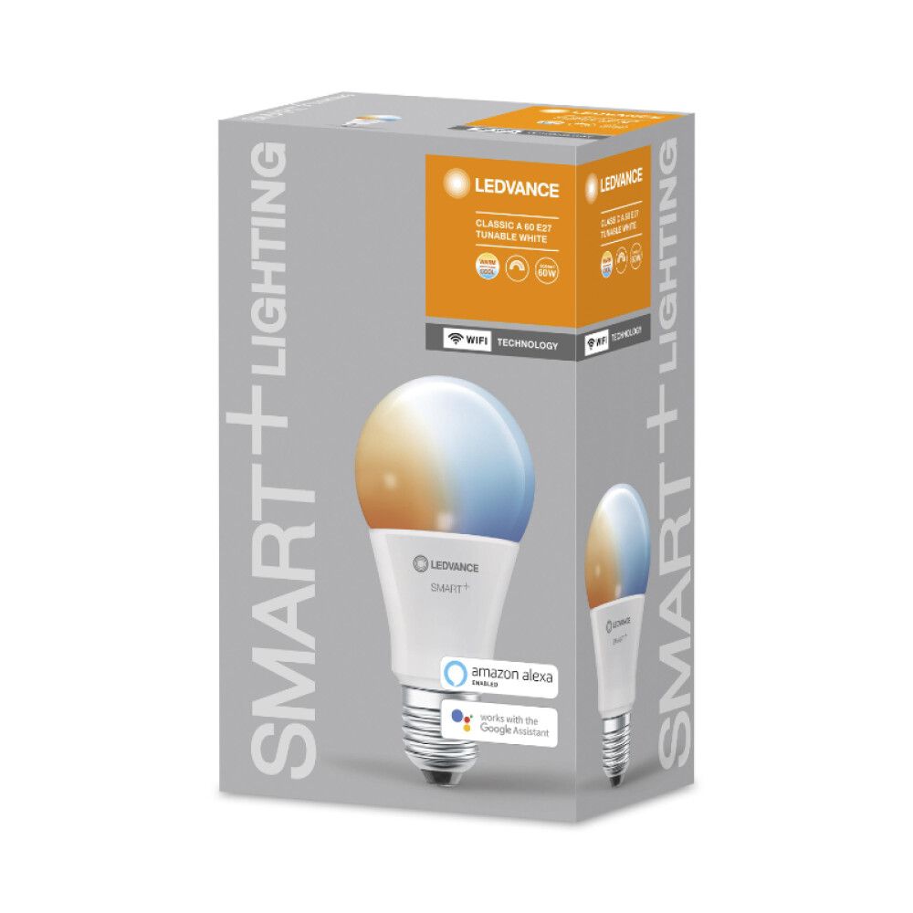 LYSPÆRE LEDVANCE CLA60 TW WIFI SMART+ E27 9W