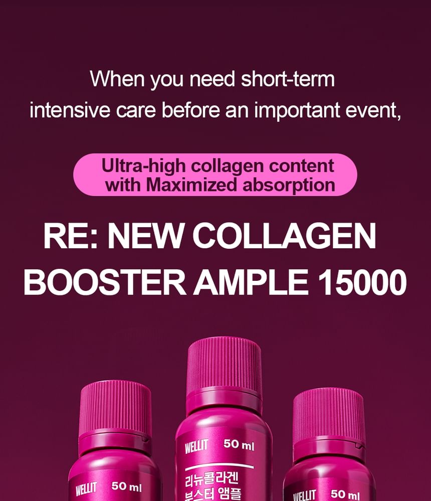 WELLIT - Re:new Collagen Booster Ample 15000
