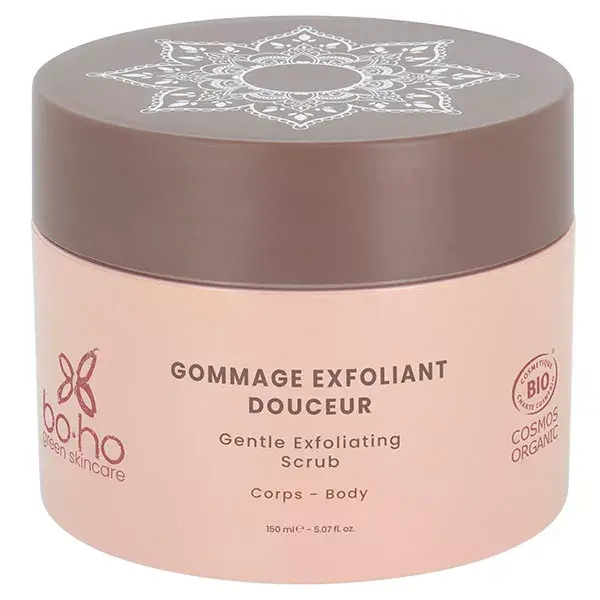 Esfoliante facial suave orgânico Boho Green 150ml