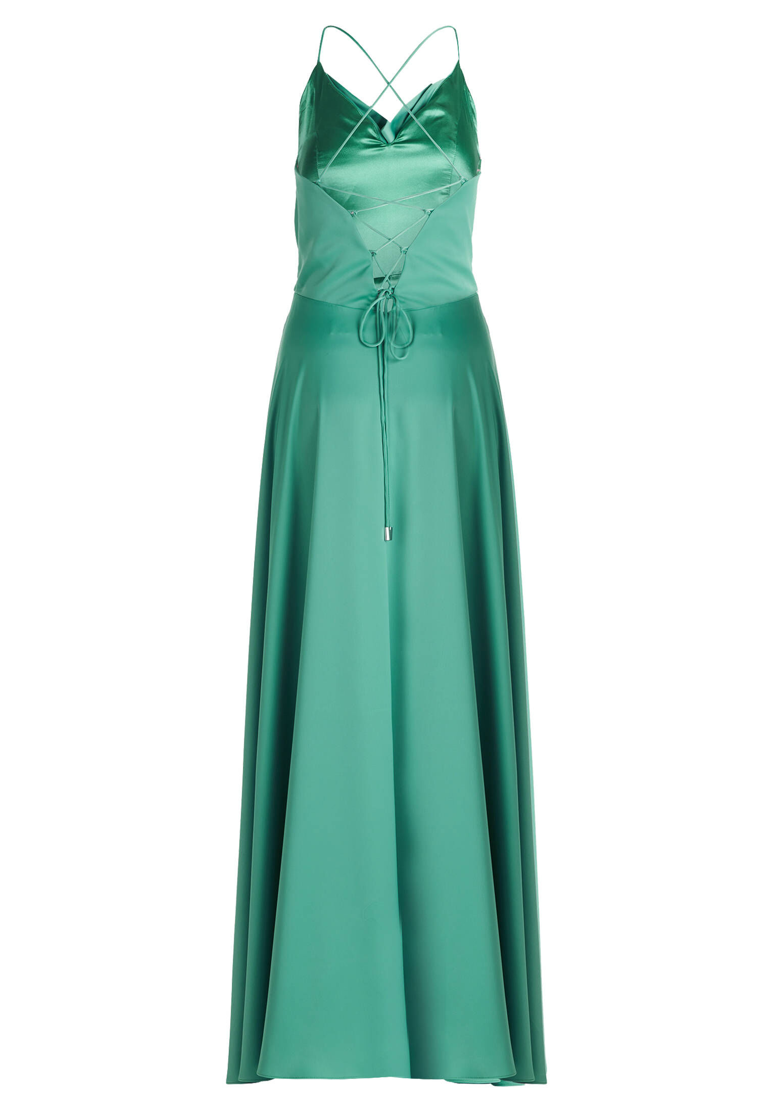 VM Vera Mont| Damen Abendkleid mit Wasserfallausschnitt