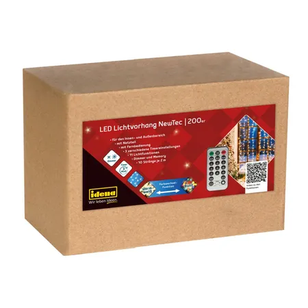 Idena 31268 Lichtvorhang NewTec