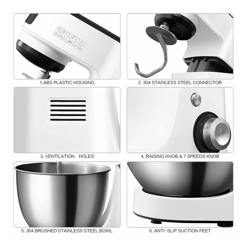 Kjøkkenmaskin 1000 W 230 V