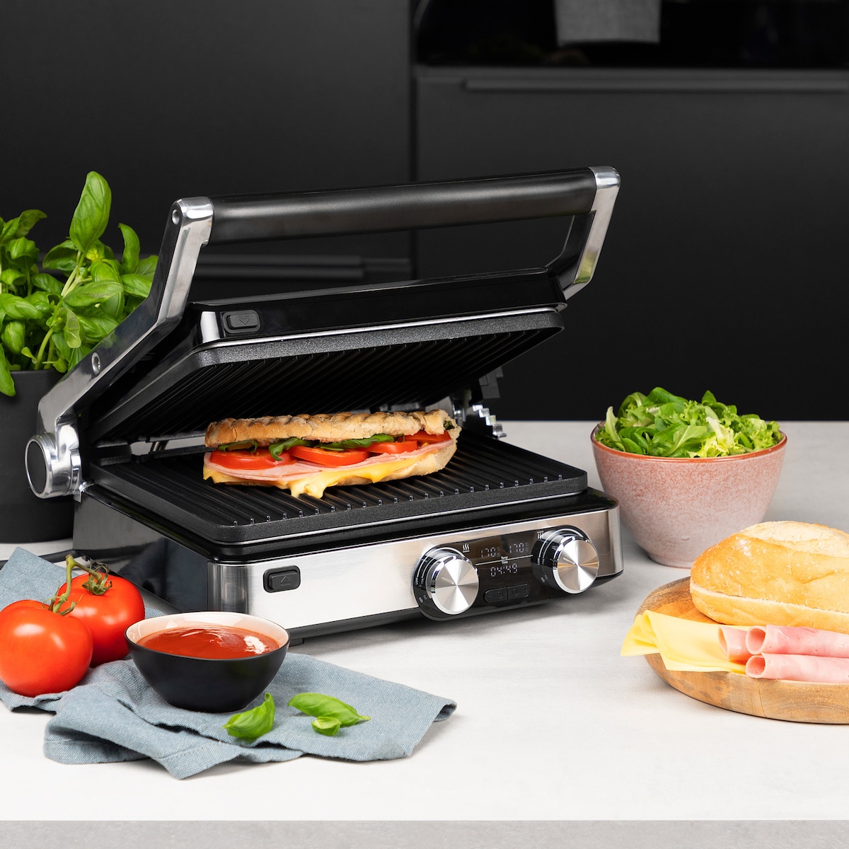 Princess Elektrisk grill Digital Grill Master Pro 2000w