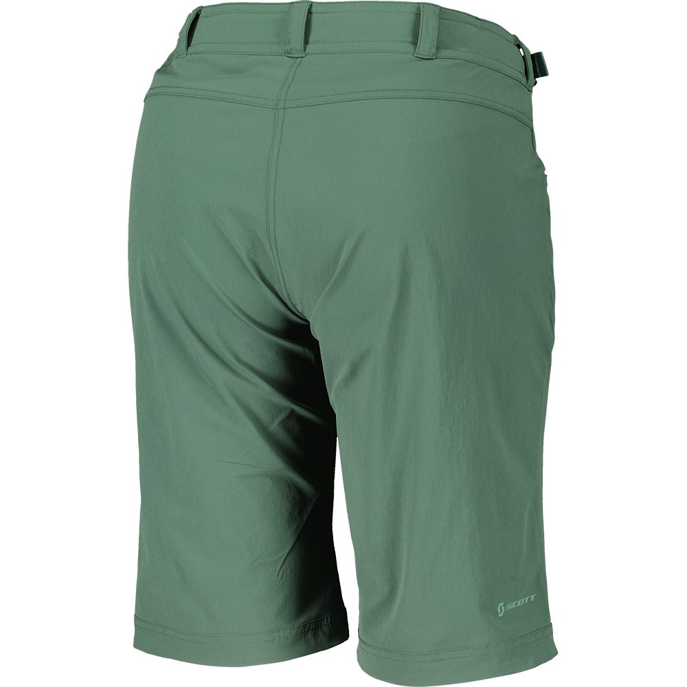 Scott Trail Flow Bikeshorts mit Hosenpolster Damen smoked green