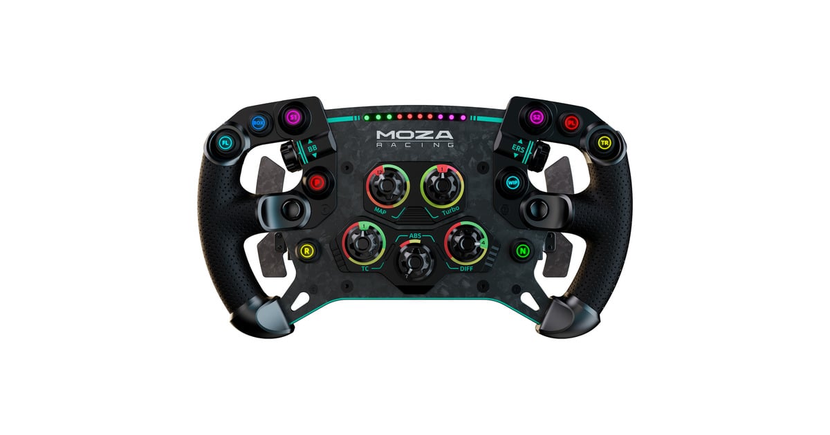 MOZAR12 V2 + GS V2P GT + SR-P bundel  (Zwart, Basis, stuur en pedalen)