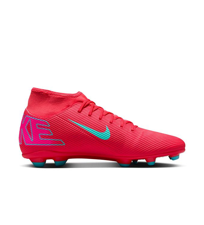 Nike Men Superfly 10 Club FG/MG Voetbalschoenen EMBER-GLOW-AURORA-GREEN
