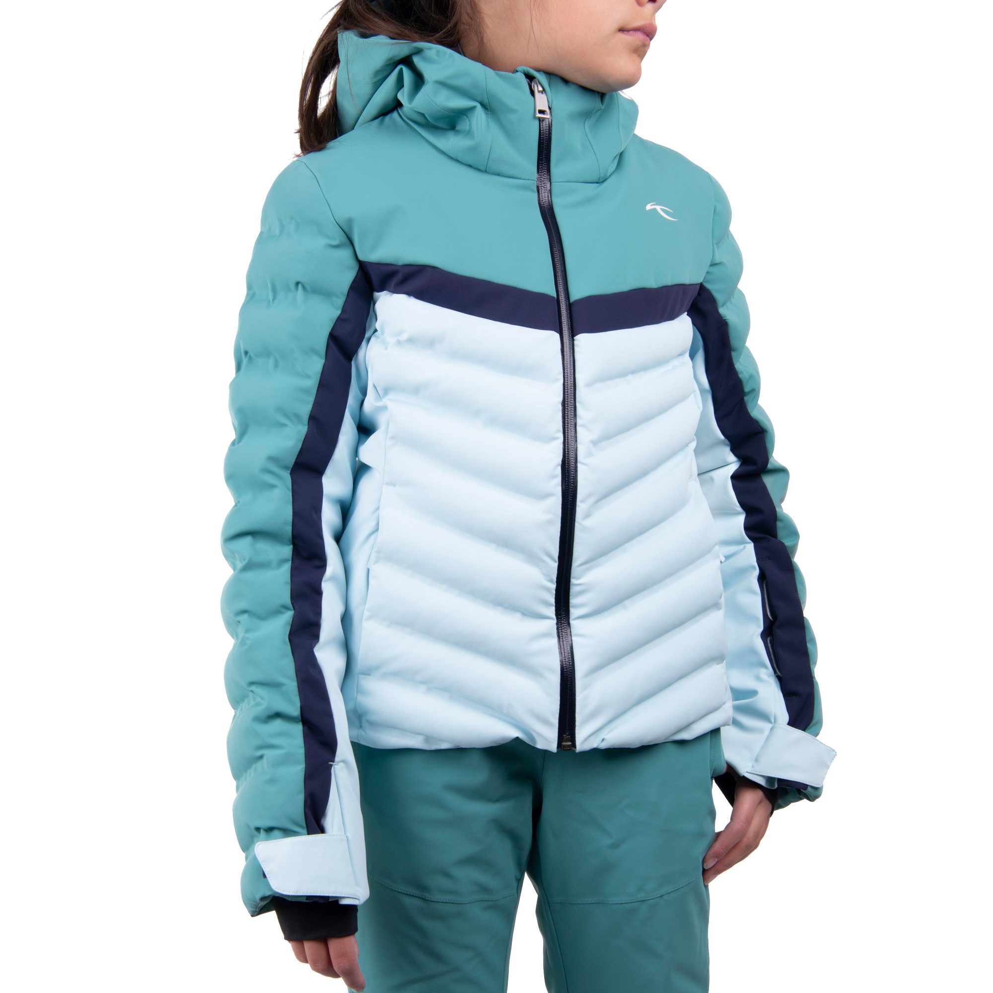 KJUS Mila Skijacke Kinder tidepool