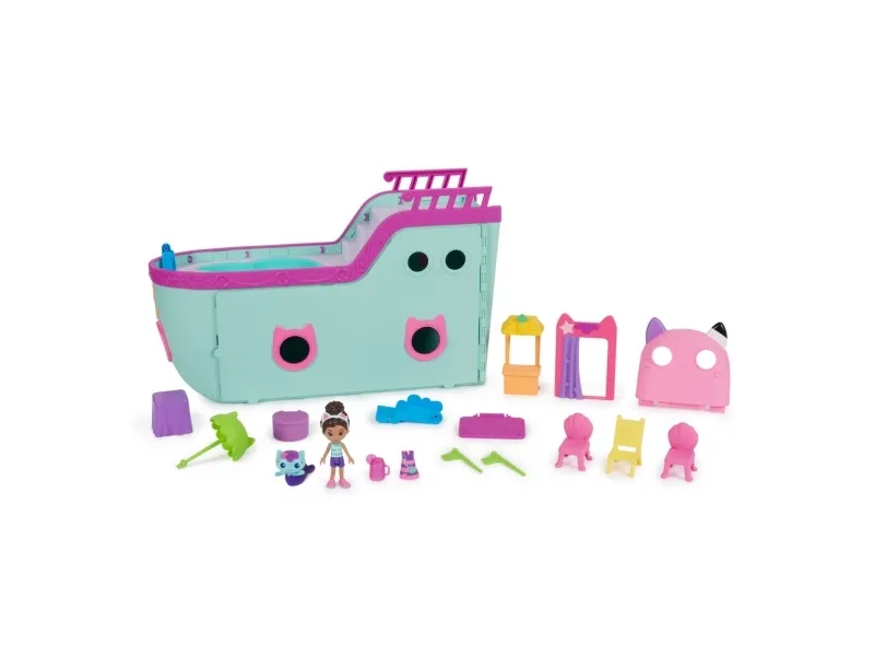 Gabby's Dollhouse Cat-Tastic Cruise Ship