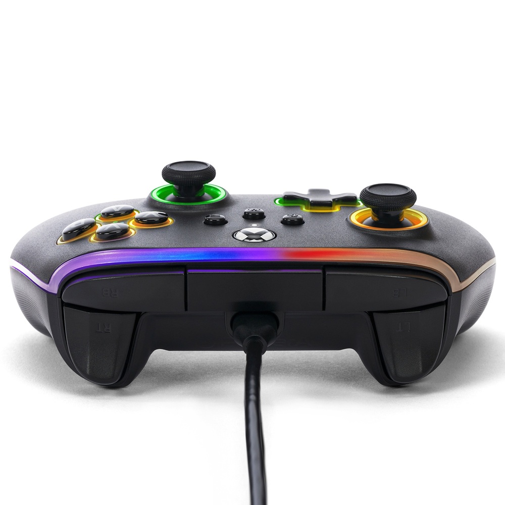 PowerA Advantage Kabelgebundener Controller für Xbox Series X|S mit Lumectra – Schwarz