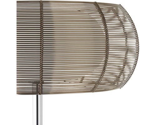 Staande lamp, 2-lichts, HxØ 162x42,5 cm, Relax brons chroom
