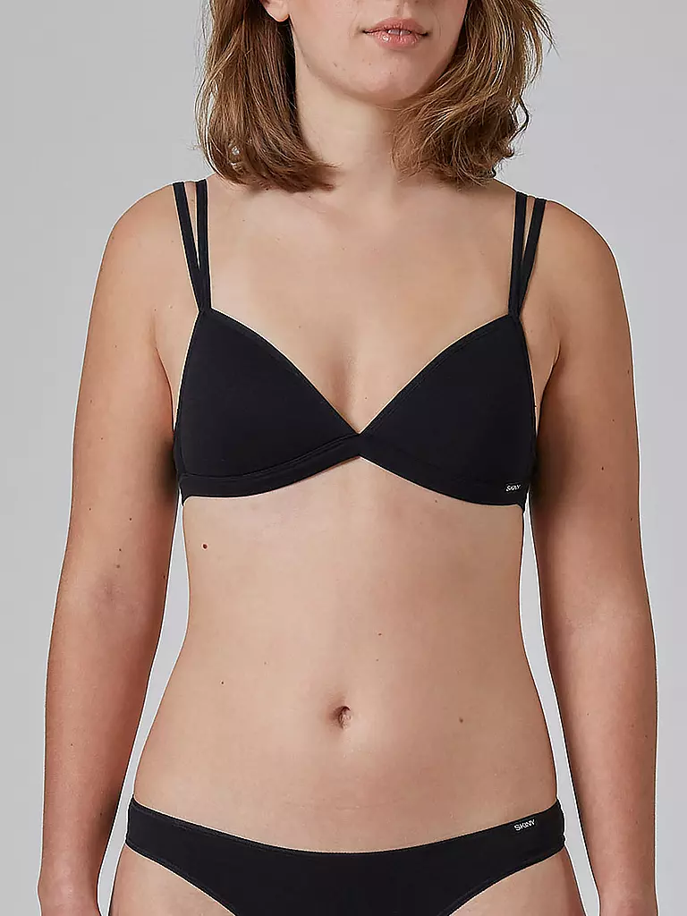 SKINY Triangel BH Essentials black schwarz
