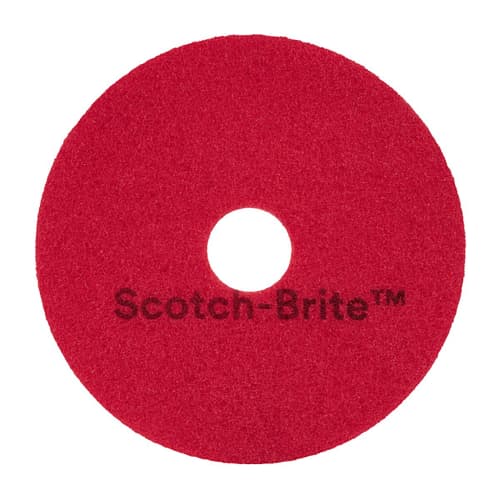 Disque rouge 3M pour autolaveuse et monobrosse
