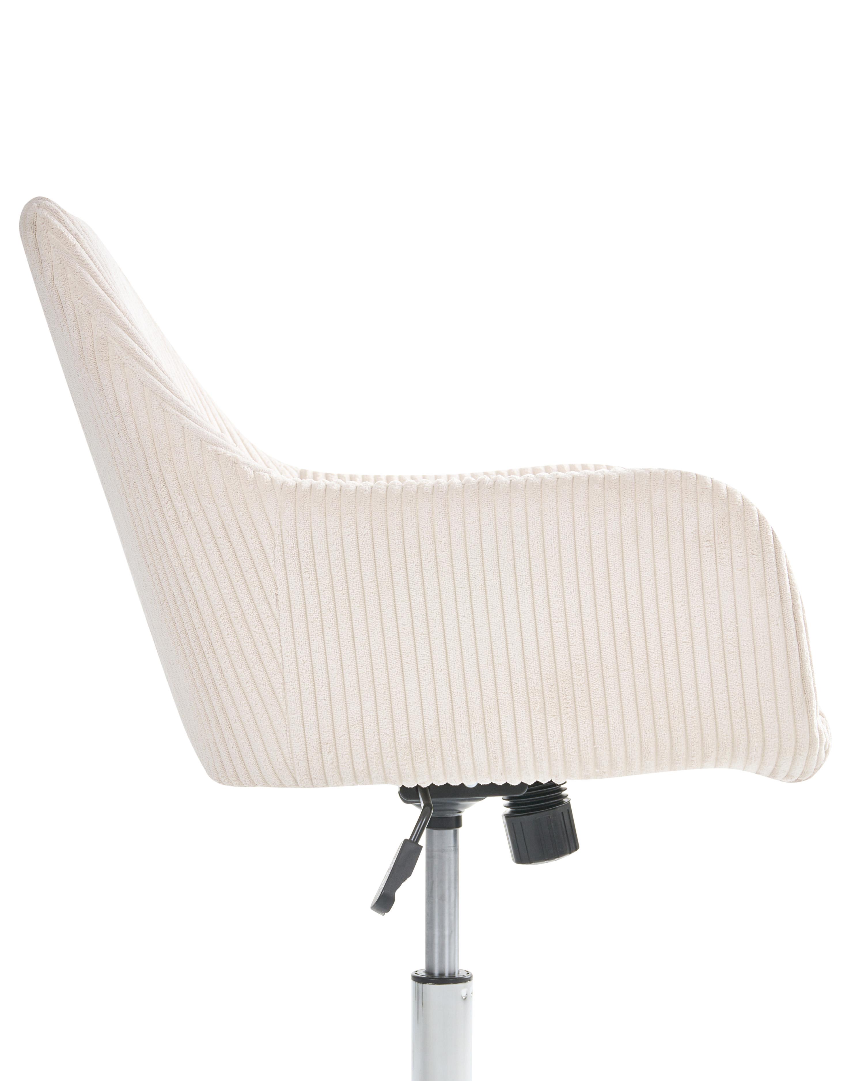Bureaustoel WELLSTON Corduroy Lichtbeige
