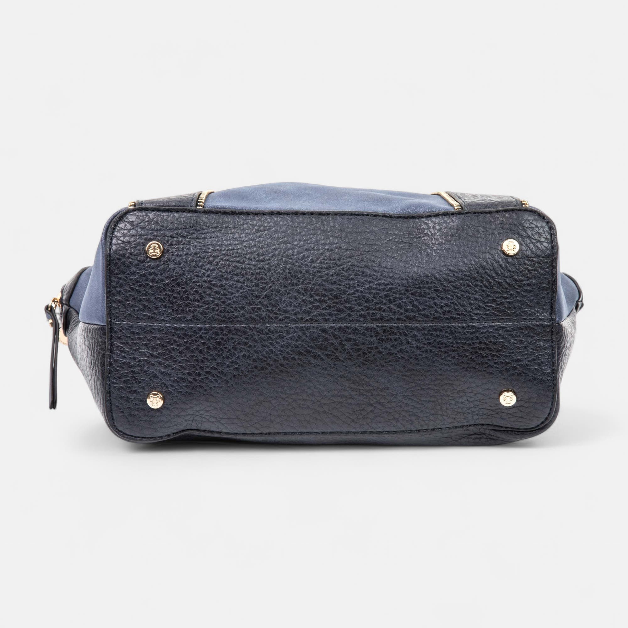 Sac à main bleu marine