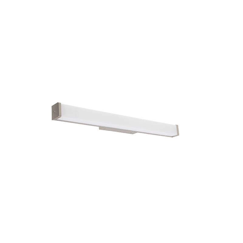 Moderne badkamer wandlamp staal 62 cm IP44 - Cascada