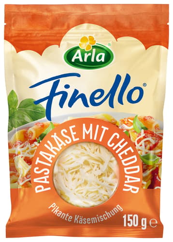 Arla Finello Pastakäse, gerieben