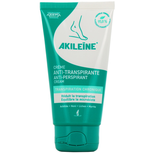 Crème anti-transpirante actif myco-préventif Akileïne