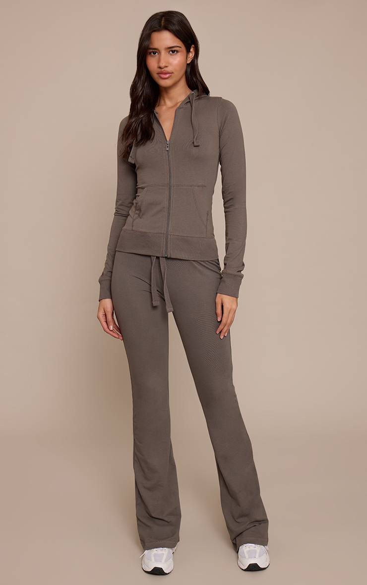 Charbon Pantalon Évasé Skinny Taille Basse Tall