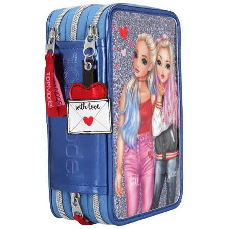 Depesche TOPModel 3-Fach-Federtasche Friends Love Letters