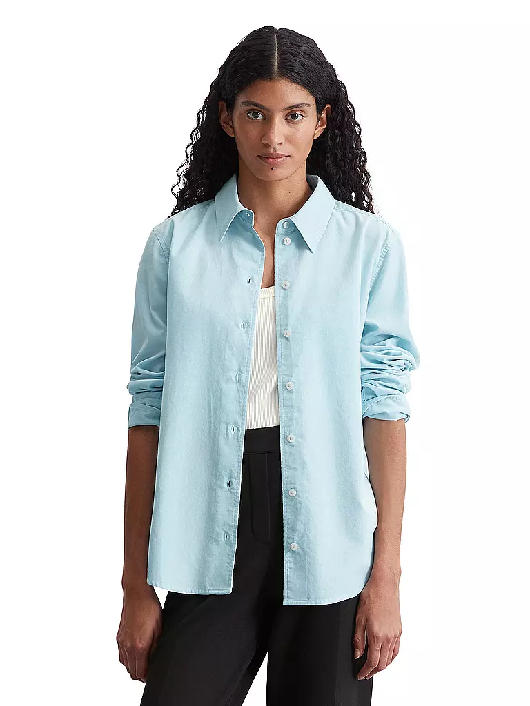 MARC O'POLO Bluse hellblau