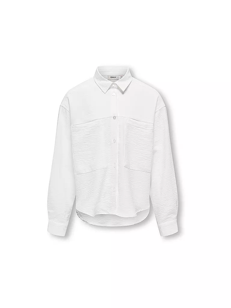 ONLY Mädchen Bluse KOGMETTE weiss