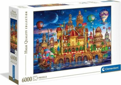 Clementoni Puslespil - Downtown - High Quality - 6000 Brikker