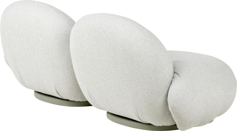 Gubi Pacha 2-zits bank met armleuning buiten limonta plutarco 158