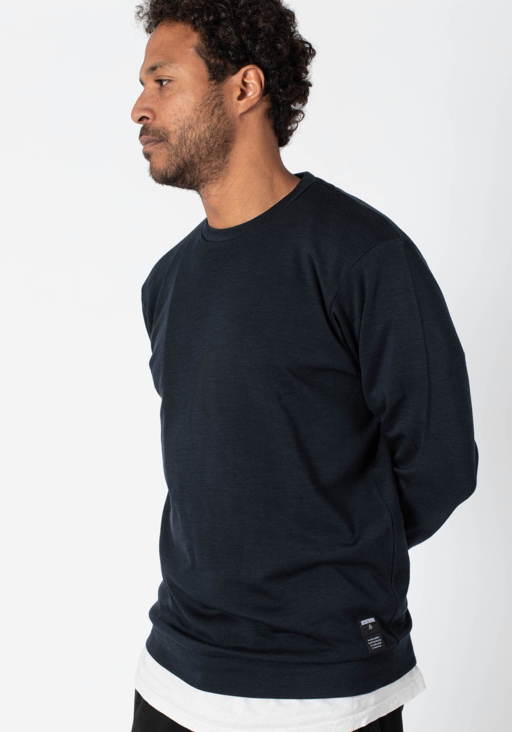 Jeckybeng The Merino Sweater Unisex Midnight