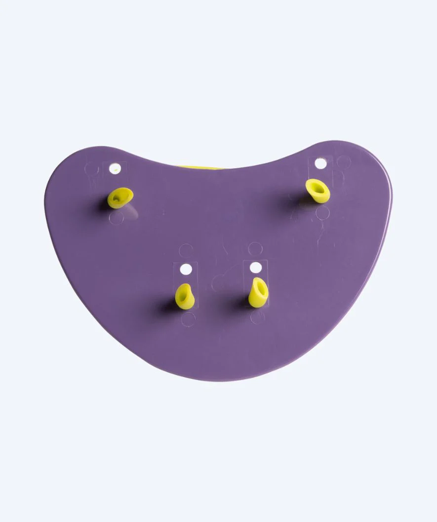 Arena finger paddles - Elite - Lilla/gul