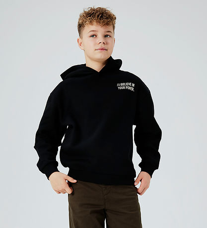 Name It Kapuzenpullover - NkmOsvild -Black