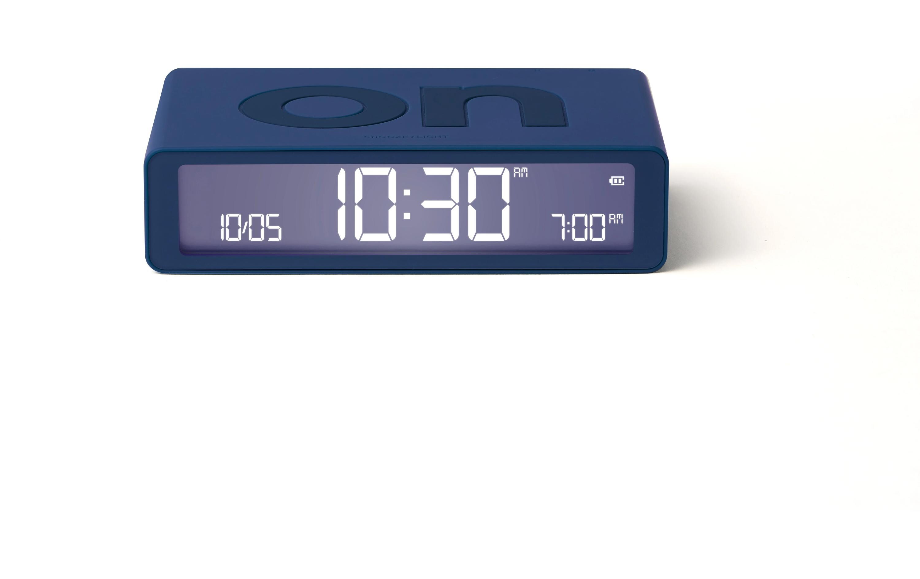 Digitalwecker Flip Classic DunkelblauLCD-Wecker