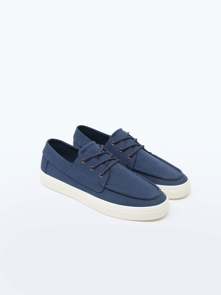 Sapato náutico - Azul Marinho