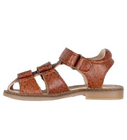 Wheat Sandale - Addison - Amber Brown