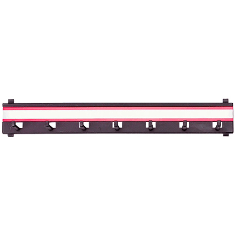 Rieffel Schlüsselleiste KyStor KR-L, 7 Haken, schwarz